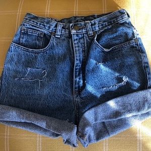 Jean shorts